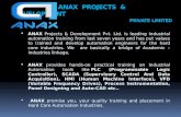 Anax  projects  & development Pvt. Ltd.