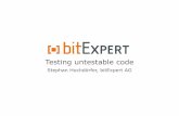 Testing untestable code - IPC12