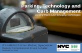 Parking, Technology and Curb Management Creating Value out of Emerging Technologies