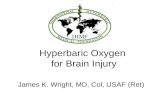 Dr. Jim Wright: Hyperbaric oxygen for brain injury