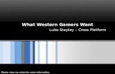 What Western Gamers Want (English)
