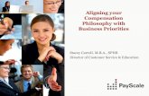 Aligning your compensation philosophy with business priorities