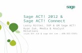 Sage ACT! 2012 Analyst & Media Deck