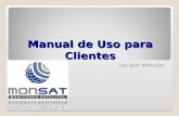 Manual de Uso para Clientes Loc-Jack Vehicular. MANUAL DE USO Localizadores Satelitales MATRIZ Tijuana: (664)6741539 Nextel: 152*132808*9 DISTRIBUIDOR.