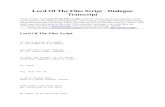 Lord of the flies script
