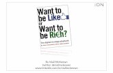 Want to be 'liked' or want to be Rich | Niall McKeown - iON
