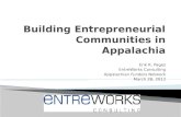 Supporting Entrepreneurial Communities in Appalachia