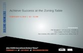 Achieve Success at the Zoning Table - International Builders' Show 2014