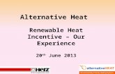 Alternative Heat - Technical Insights