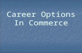 Career options in commerce