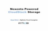 Nexenta Powered by Apache CloudStack from Iliyas Shirol
