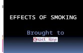 Effects of smoking
