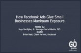 How Facebook Ads Give Small Businesses Maximum Exposure
