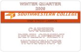 Winter Quarter 2009 Career Development Workshops