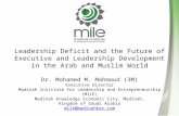Mile Future Of Executive Development At The Muslim And Arab World