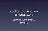 Hackgate, Leveson and News Corp: Spinning out of control?