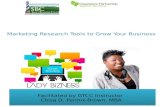 Marketing Research Tools to Grow Your Business