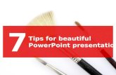 7 tips for beautiful power point presentation
