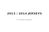 2013 / 2014 jerseys Edited