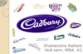 Cadbury shahansha.ppt