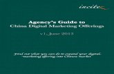 Agency's Guide to China Digital Marketing Offering