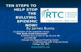 10 Steps to Help Stop the Bullying Epidemic Now