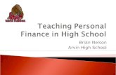 Teaching Financial Literacy in High School