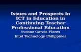 Issues and Prospects in ICT in Education in Continuing Teacher Professional Development