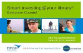 Smart investing@your library: Everyone Counts!