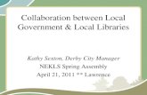Collaboration between local government and local libraries