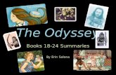 Odyssey Books 18-24 Summaries