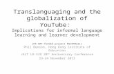 Translanguaging and the globalization of YouTube
