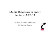 1.25.11 media relations in sport lecture
