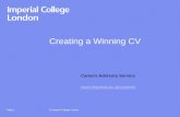 Creating A Winning Cv