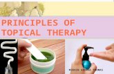 Principles of Topical therapy in dermatology