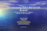 Developing Your Personal Brand   Revised 05.31.2011