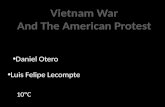 Vietnam war and american prootest
