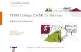 CMMi for Services lecture
