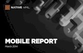 NATIVE VML March Mobile Report 2014