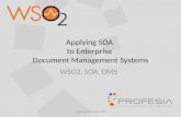 Applying SOA to an Enterprise Document Management System