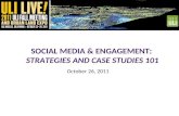 Social Media and Engagement: Strategies and Case Studies 101 - ULI Fall Meeting 102611