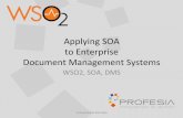 Applying SOA to an Enterprise Document Management Systems