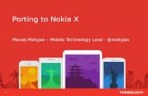 Porting Hotels.com to Nokia X