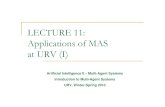 MAS course - Lect11 - URV applications