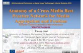 Anatomy of a Cross Media Best Practice Network for Media Aggregation and Fruition
