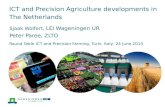 Precision Agriculture and ICT in The Netherlands