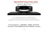 HuddleCamHD 30x User Manual