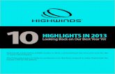 Highwinds 2013 Review: Our Best Year Ever!