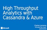 High Throughput Analytics with Cassandra & Azure