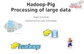 Hadoop (Pig). Processing of large data (by Eugene Smertenko) - Big Data Tech Hangout - 2013.10.26